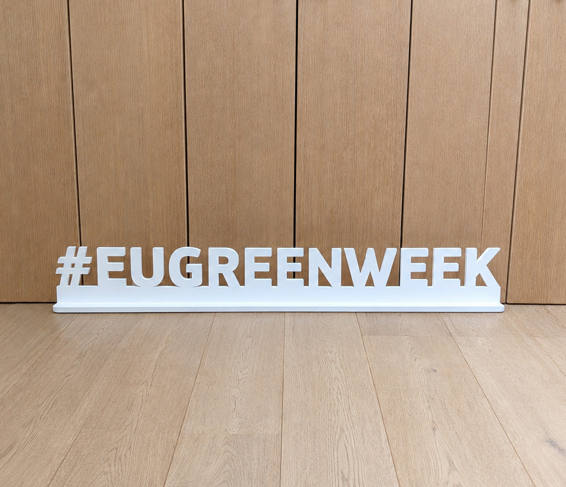 # géant en bois upcyclé - sur mesure - EU Greenweek 26