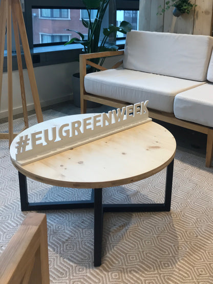 # géant en bois upcyclé - sur mesure - EU Greenweek 26