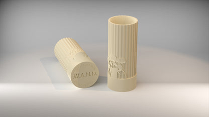 Vase ou pot à crayon en impression 3D pour intérieur et bureaux - Plastique recyclé et production locale