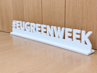 # géant en bois upcyclé - sur mesure - EU Greenweek 26